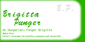 brigitta punger business card